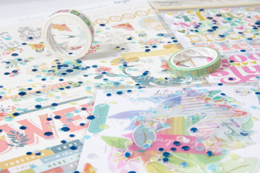 Brighter Days scrapbooking kit by mercytiara kits