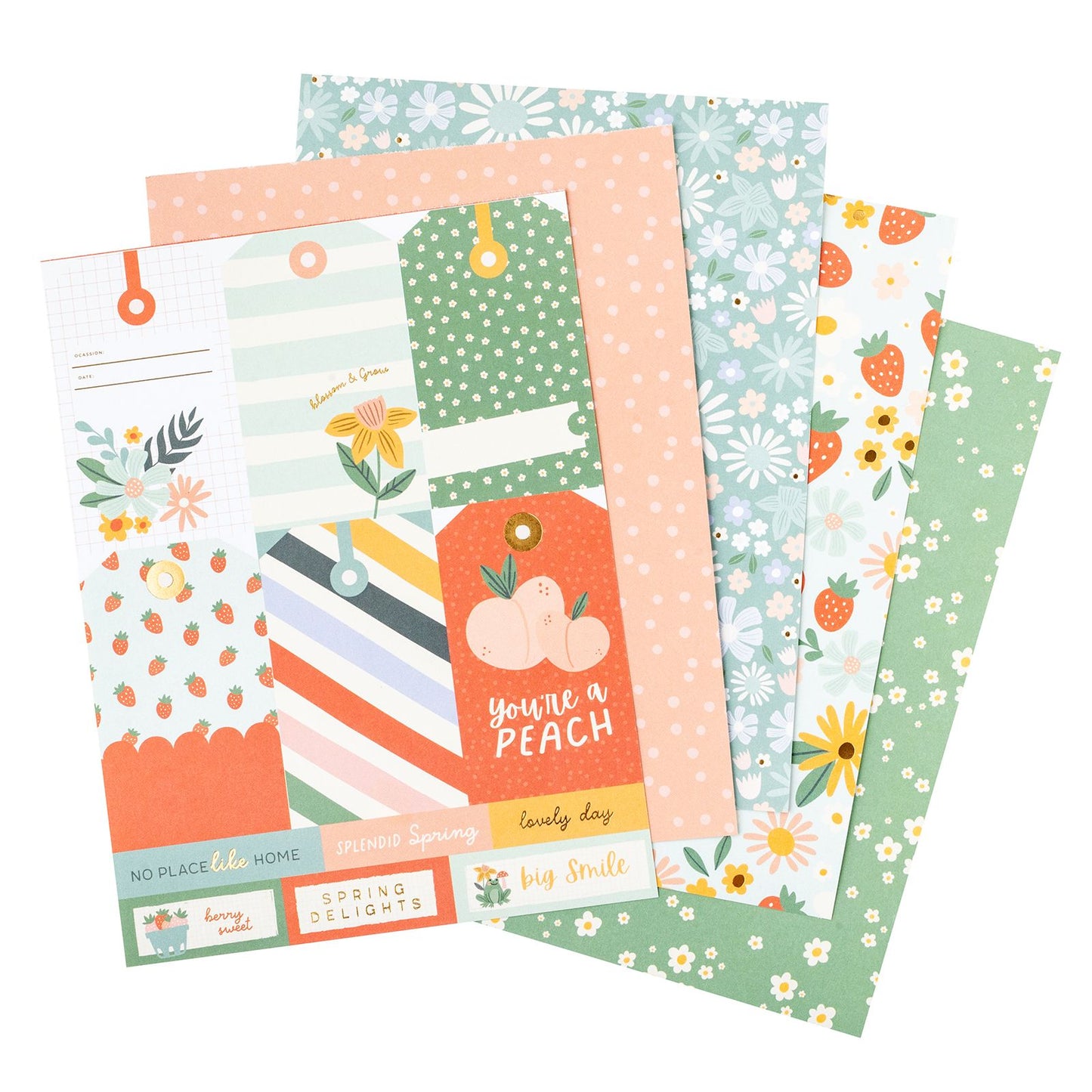 Sunny Blooms - 6" x 8" Paper Pad  (36 sheets)